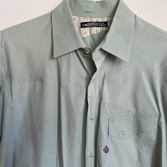 Volcom Premium Tailored Dress Shirt - Picture 1 of 7